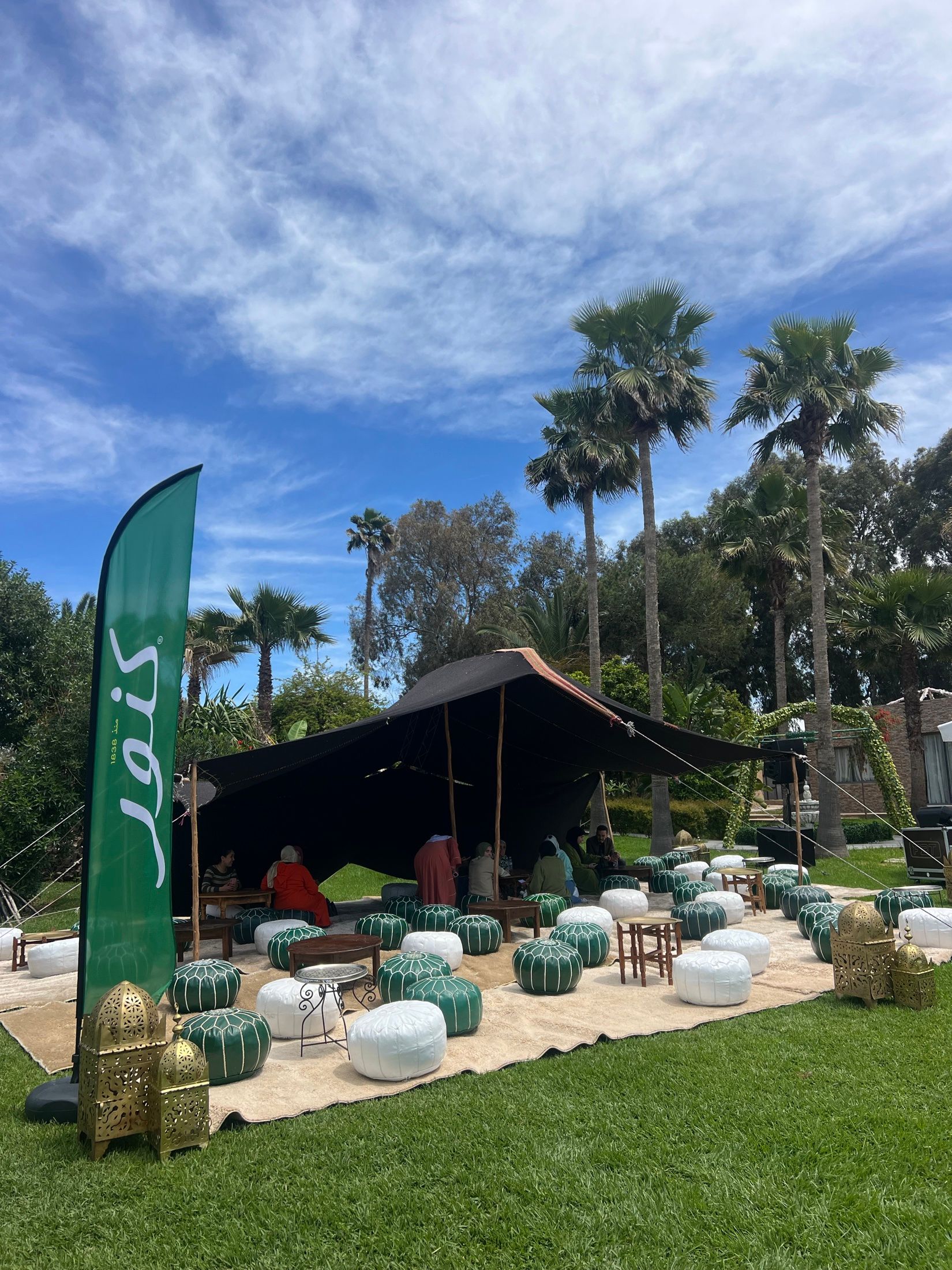 Espace lounge jardin